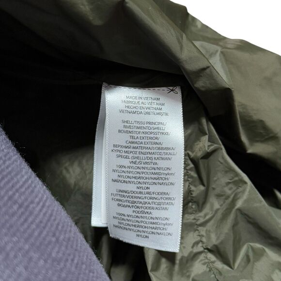 Polo Ralph Lauren Rain Jacket Windbreaker Hideaway Hood Mens XXL Olive Green - Picture 9 of 11